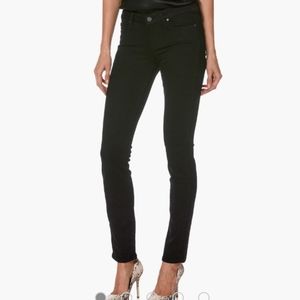 Paige Skyline Skinny Jeans Size 26 Black